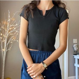 Brandy Melville Black Staple Piece